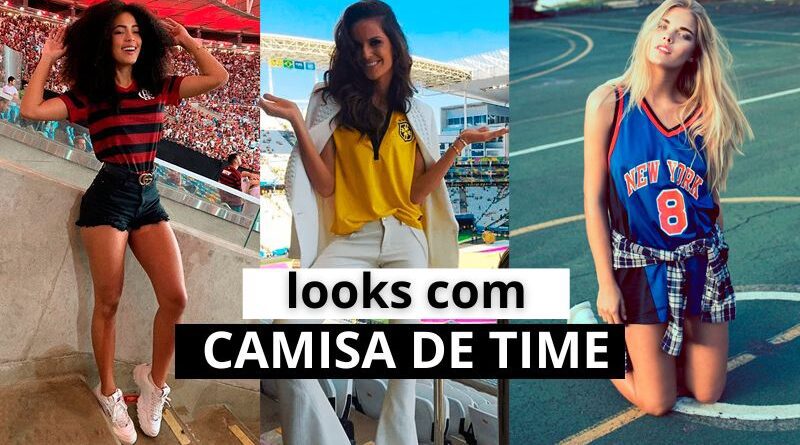 ideias de look com camisa de time